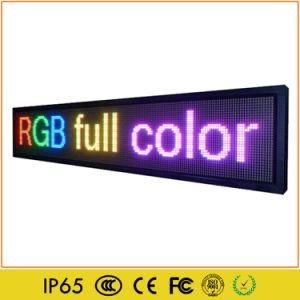 Indoor Multi-Color Moving Message LED Display Sign Board