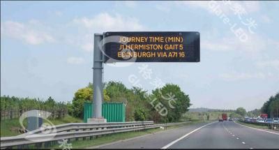 P20 Full Color Outdoor Waterproof Grade IP65 Road Variable Message Traffic LED Screen Traffic LED Display Waterproof LED Display