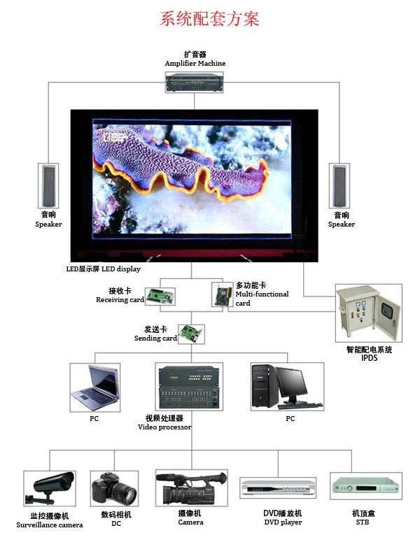 SMD2121 P5 Indoor Full Color LED Display Advertising Larger Board