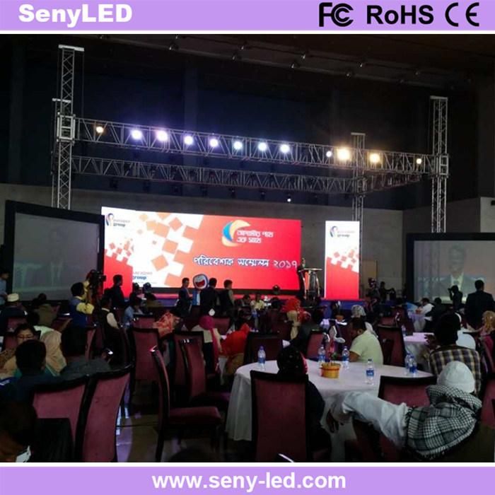 Die-Casting Indoor/ Outdoor Full Color LED Display Screen for Stage Video Advertising