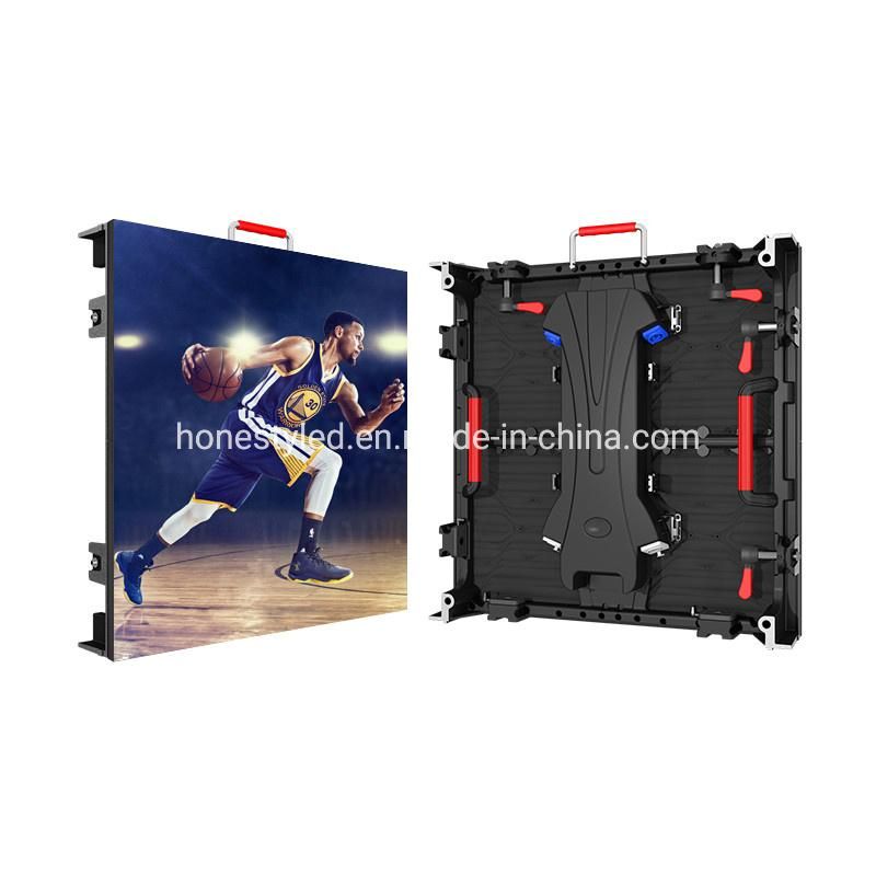 High Density Outdoor Waterproof LED Screen Panel P4.81 Die Cast Aluminum Rental Outdoor LED Display Cabinets SMD LED Video Screen Display