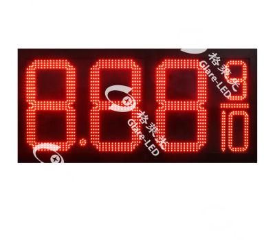 Wireless Control 24inch LED Gas Price Signs 8.888 8.889-10 IP65 Waterproof