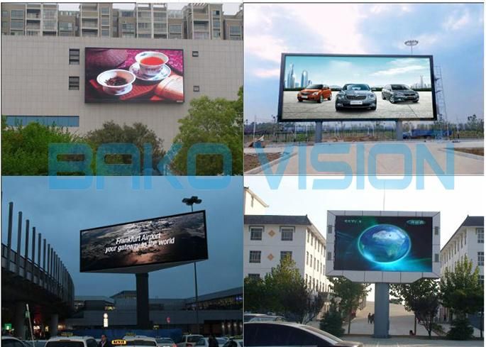 P8mm Rear Accrss Colorful High Brightness Mupi Advertising Custom Size LED TV Screen Walls