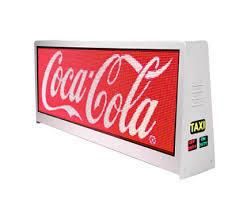 Double Side Car Roof /Taxi Top LED Display for Video Advertising