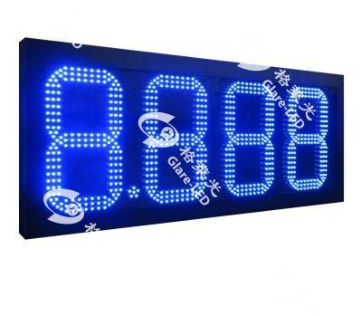 Red White Green 8.888/88.88/888.8 7 Segment LED Gas Price Sign