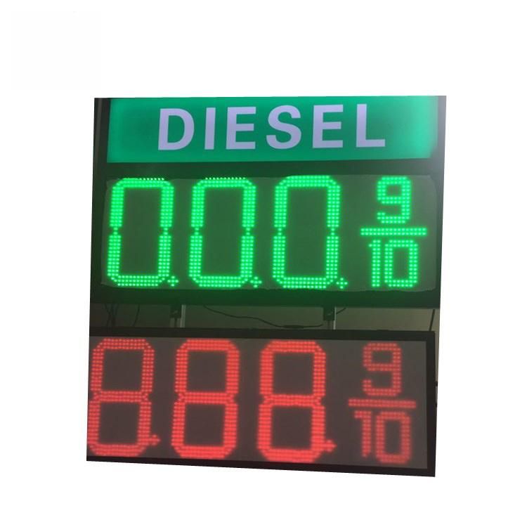 Double Sided 6/8/12/16/20/24/32 Inch LED Gas Price Signs