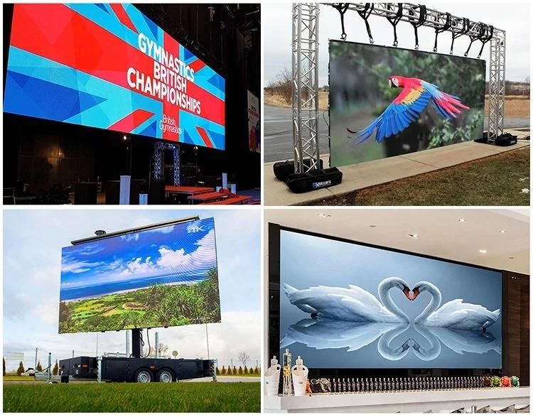 HD P4 P5 P6 P8 P10 Full Color SMD Outdoor LED Display Screen Advertising Billboard