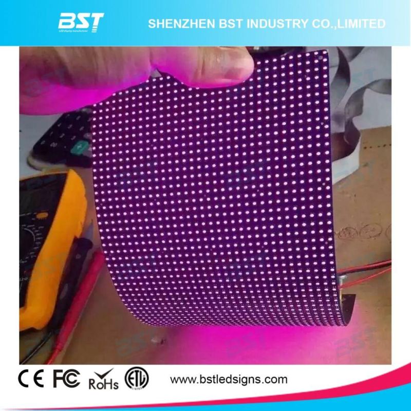 Indoor Flexible Full Color LED Display for Exhibition