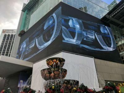 P8mm Waterproof High Brightness Front Service Outdoor LED Display for Advertising Billboard