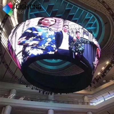 Circle Indoor Curving Screen Soft Flexible LED Video Display