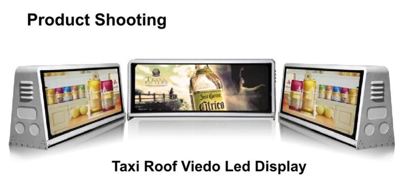 P5 LED Video Screen Display Taxi Roof LED Display