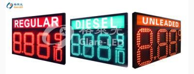 Custom Gas Station Petrol Stations with Price Display LED Pylon Sign LED Light Box Gas Price Sign LED Gas Price Sign