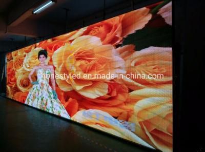 Shopping Mall LED Advertising Wall Screen Full Color P6 Waterproof LED Display Panel RGB LED Video Wall Rental LED LED Sign Board