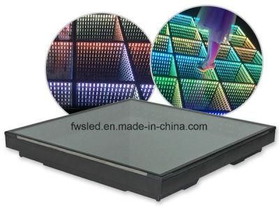 LED Infinite 3D Dance Floor Screen