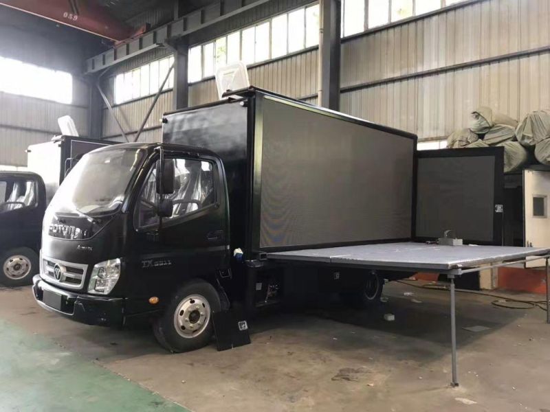 P4 Van Truck Mobile Outdoor Advertising LED Display Screen