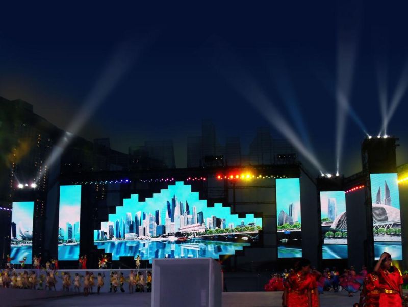 Waterproof Full Color Video P3.91 Outdoor LED Display Screen