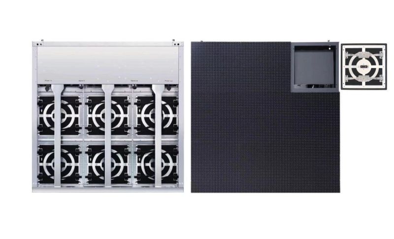 320X320 P8 Outdoor LED Module Front Service LED Cabinet Display for Outdoor Advertising