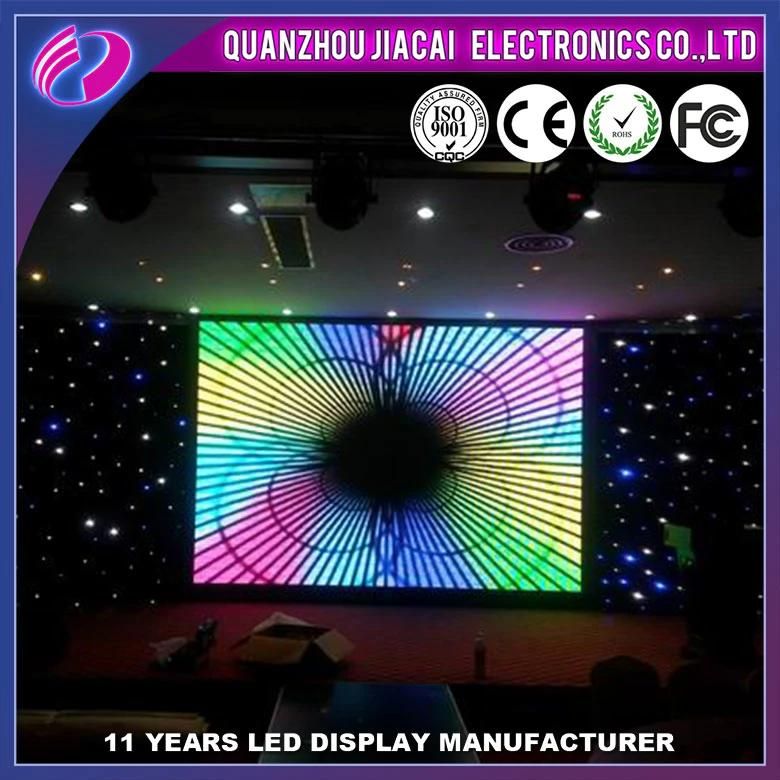 High Quality Cheap Price 4.81mm Thin Flexible LED Curtain Display