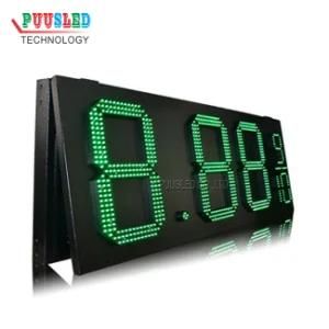 Good Quality Waterproof 7 Segment LED Display Gas Price 15 Inch 8.889 10 LED Display