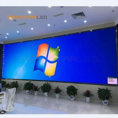 Widely Viewing Angel Indoor Metting Room Large LED Display Wall with Full Color Video Text P6