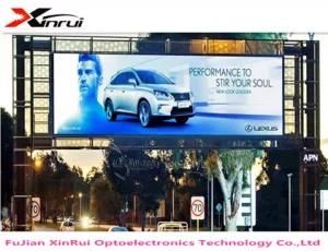 High Resolution P10 DIP Outdoor Full Color Advertising LED Display