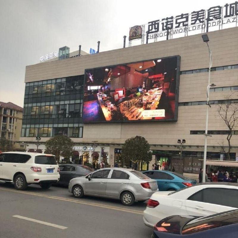 Shenzhen Outdoor Fixed Waterproof Advertising Video Wall P6 Outdoor LED Billboard