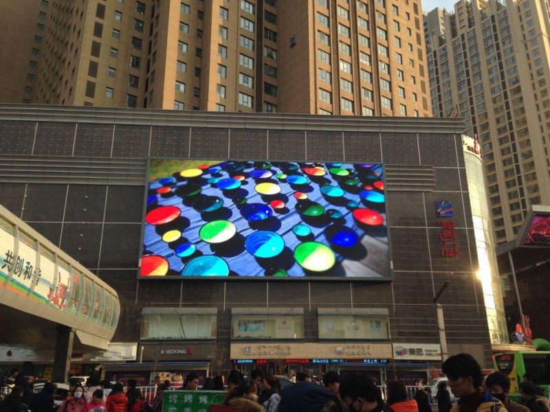 P4 Outdoor 3D Wall Installation Advertising LED Video Wall Display