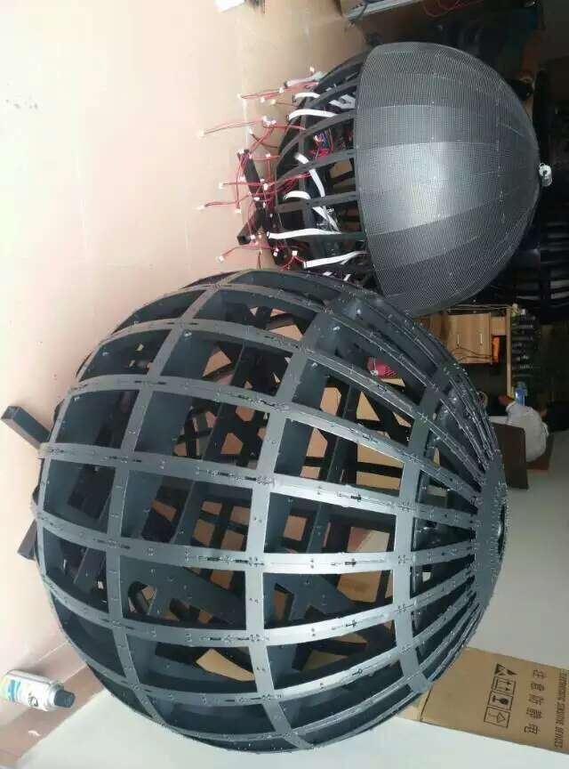 2m Diameter P3 P4 P5 P3.91 P4.81 360 Degree Sphere LED Ball Display Screen