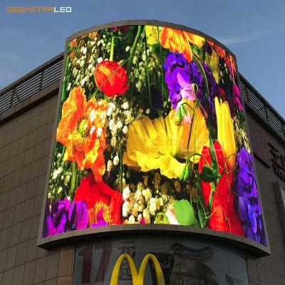 IP65 Outdoor Waterproof LED Giant Advertising Video Display P10 Full Color LED Module Screen