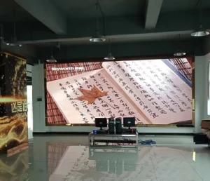 Indoor Dull Color LED Display Screen Fixed Installation