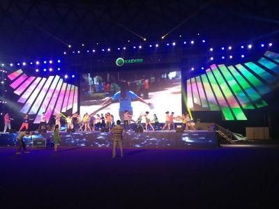 P6.67 Outdoor Rental LED Display for TV Station Wigt High Contrast
