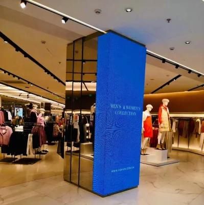 P2.5 Indoor Four Sided 90 Degree LED Billboard Advertising Display