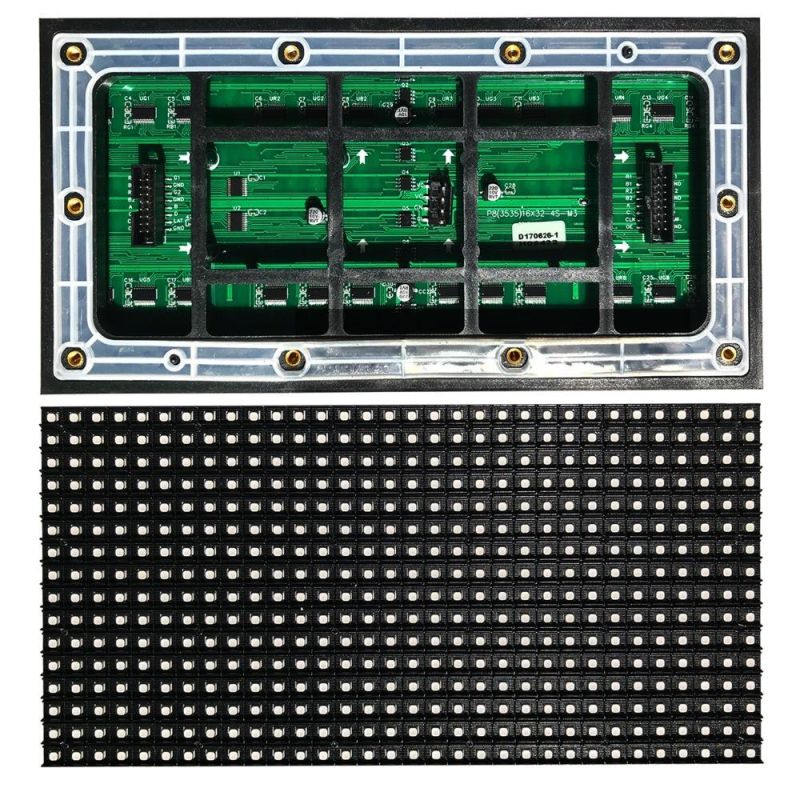 Stock 32X16 P8 Outdoor LED Panel 256X128mm LED Module