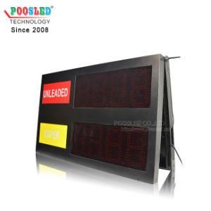 Manufacturers Outdoor LED Digital Advertising Display LED Oil Price Display for Gas Station