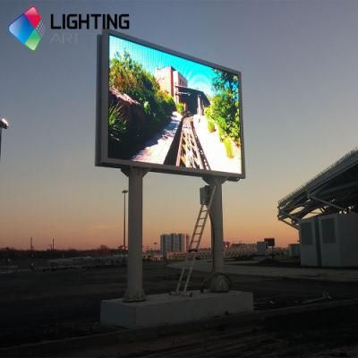 Outdoor LED Display Screen P6 / P8 / P10 Advertising HD LED TV / LED Billboard