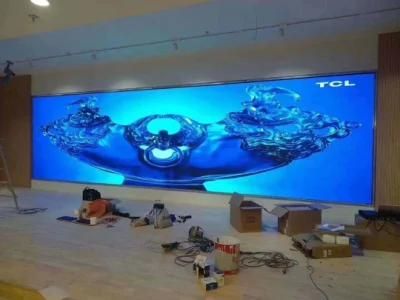 Full Color Text Fws Cardboard, Wooden Carton, Flight Case Wall Indoor LED Display