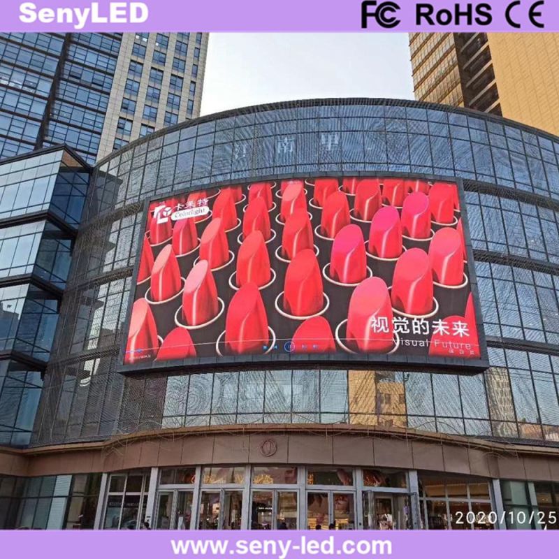 Outdoor Giant Video Billboard High Bright P10 Full Color LED Advertising Display