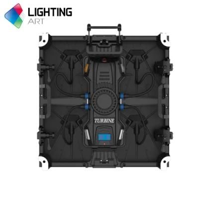 Turbine Rental LED Screen Cabinet P2.84 Module Indoor Rental Advertising