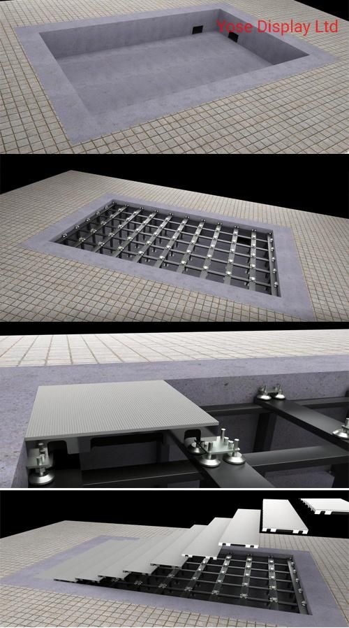 Waterproof Outdoor LED Floor Tile Screen