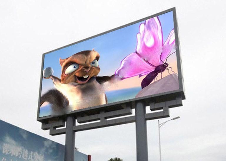 Fast Lock System Design, Good Waterproof Full Color Outdoor LED Screen