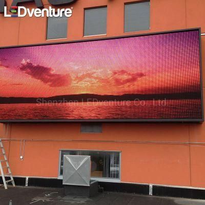High Brightness P4.81 Outdoor Advertising Sign Screen LED Display Board