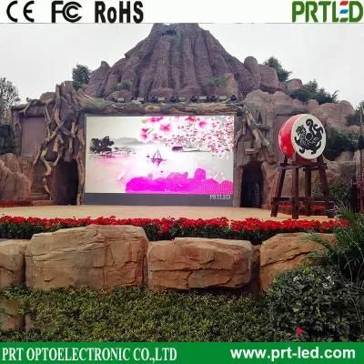 Indoor Outdoor Advertising LED Screen, Full Color Video Wall, Rental LED Display Screen (P3.91, P4.81, P5.95. P6.25 Panel)