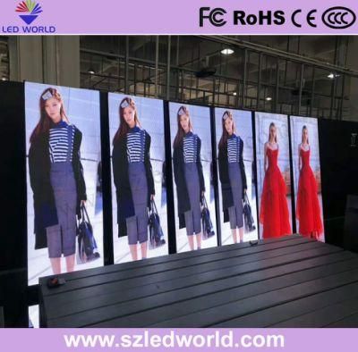 Low Consumption Digital LED Poster Portable Screen for Viewing