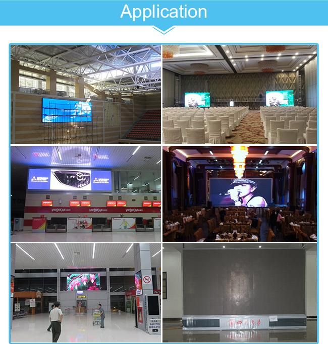 High Refresh 2600Hz P2.5 Indoor Video Wall LED Board Display
