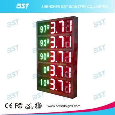 Outdoor Waterproof LED Gas Price Display (Remote or PC Control)