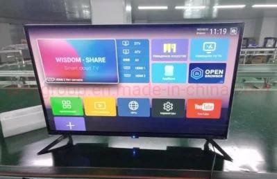 24 26 32 43 50 55 Inch Frameless 4K Television UHD Smart Android LED TV