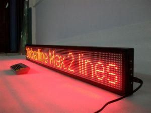 2018 Hot Sale Outdoor P10 Red LED Scrolling Message Display