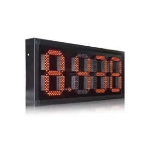Outdoor Gas Station LED Price Digital Sign 7 Segment LED Gas Station Sign LED Gas Price Panel