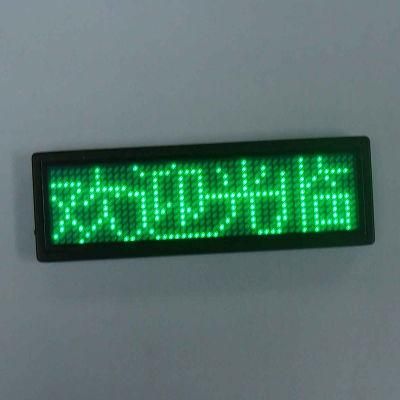 Green Color LED Name Badge (BST1248SPG)