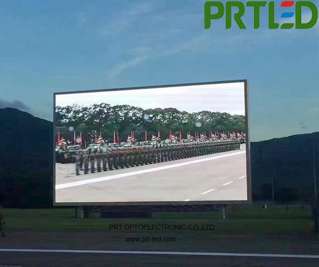 Full Color Outdoor LED Advertising Screen with High Brightness (P10, P8)